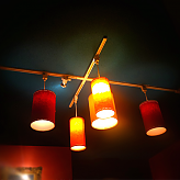 Lamps At The Blue Mermaid