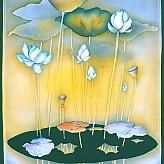 The Blue Lotus of Lumbini